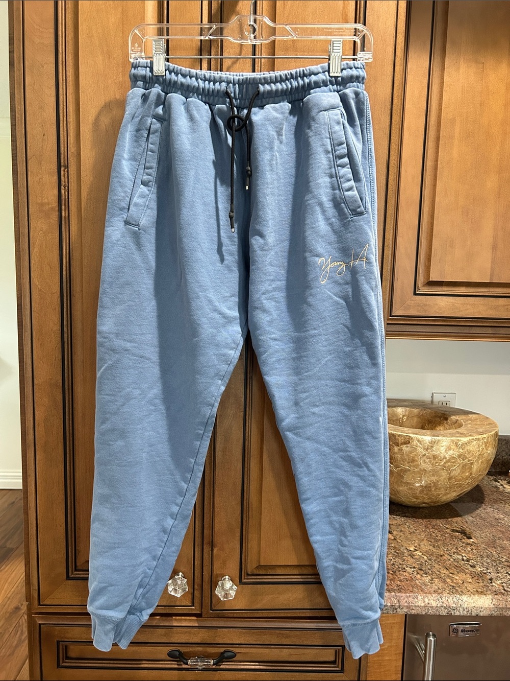 YoungLA Light Blue Women's Fleece Joggers